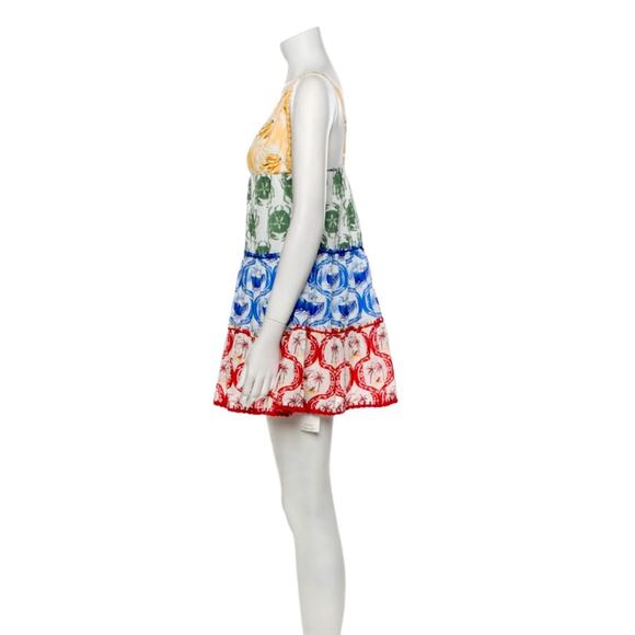 FARM RIO Summer Mix Mini Dress Size XS NWOT - Picture 5 of 7